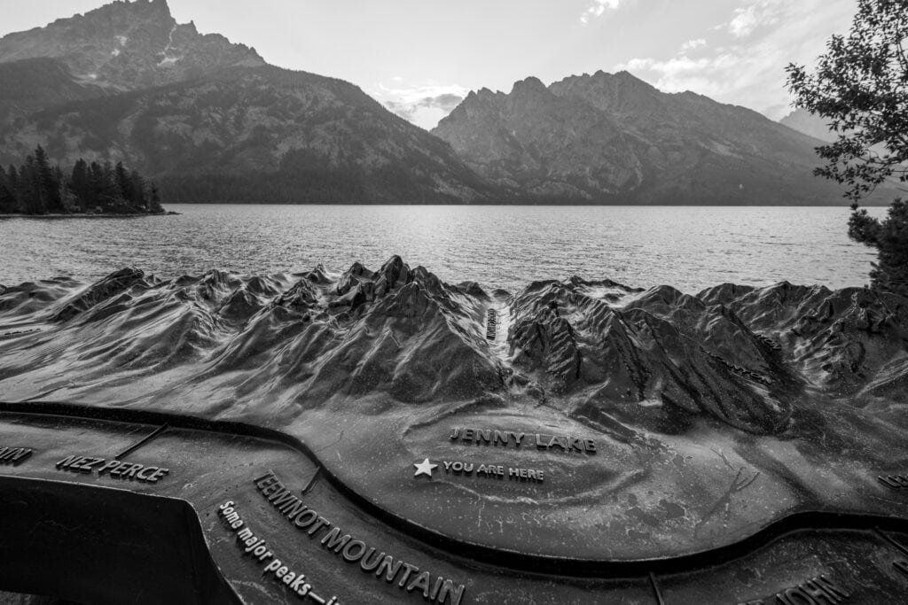 Jenny lake overlook