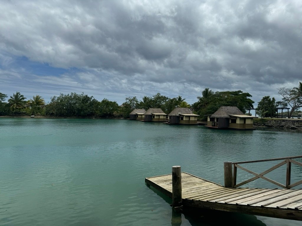 Fiji floating villas