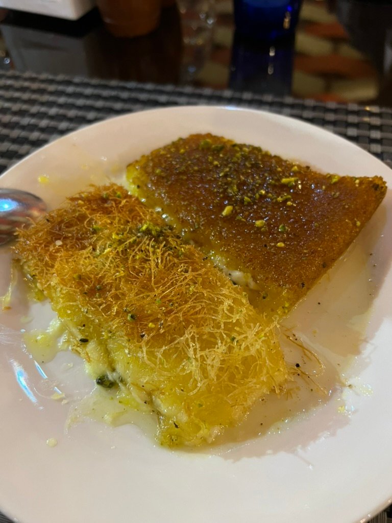 Kunafa / knafeh / kanafeh in jordan