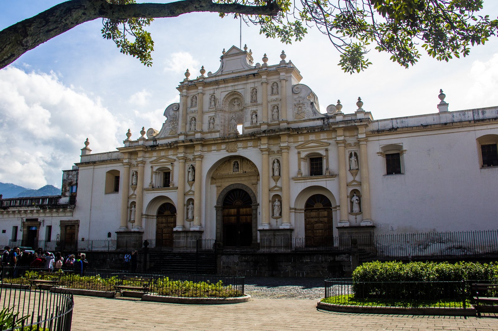 Antigua guatemala cathedral