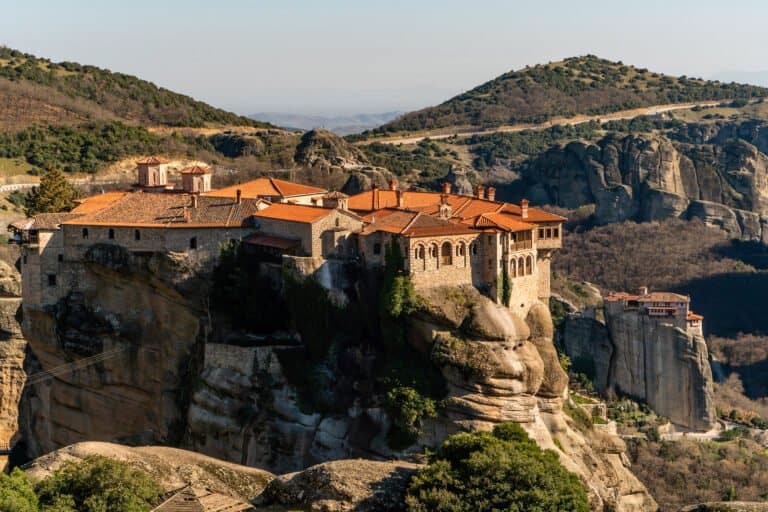 Monastery of the holy trinity at meteora