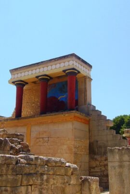 Knossos, crete, palace of knossos