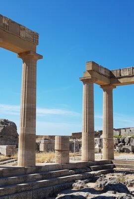 Rhodes, acropolis, lindos