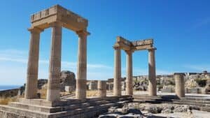 Rhodes, acropolis, lindos