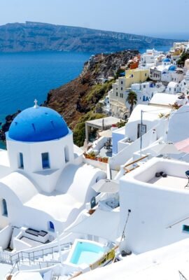 Santorini, greece, buildings