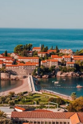 Saint stephen island, sveti stefan, montenegro