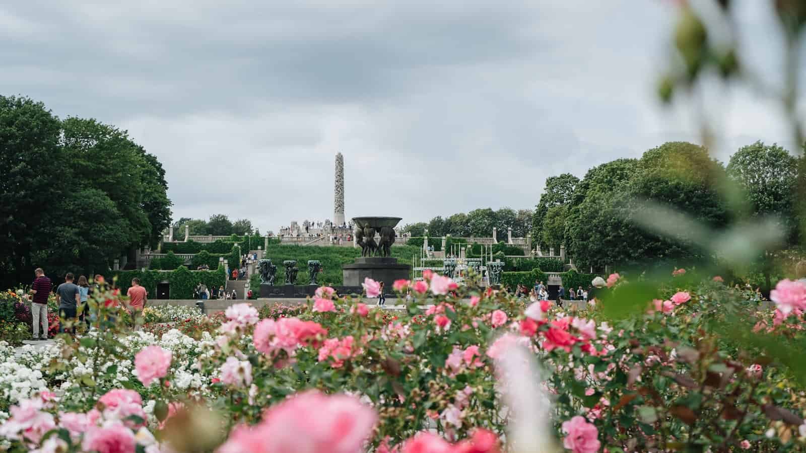 The vigeland park