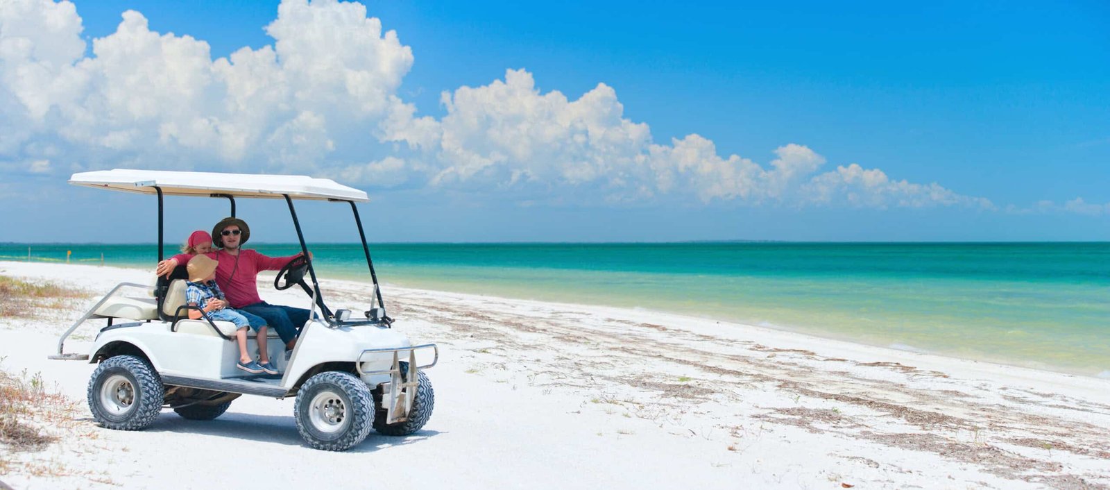 How to navigate harbour island in a golf cart