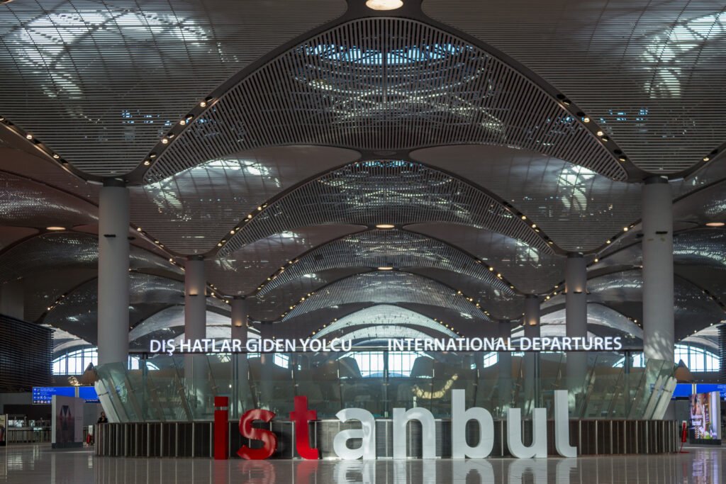 New istanbul airport terminal. Third istanbul airport