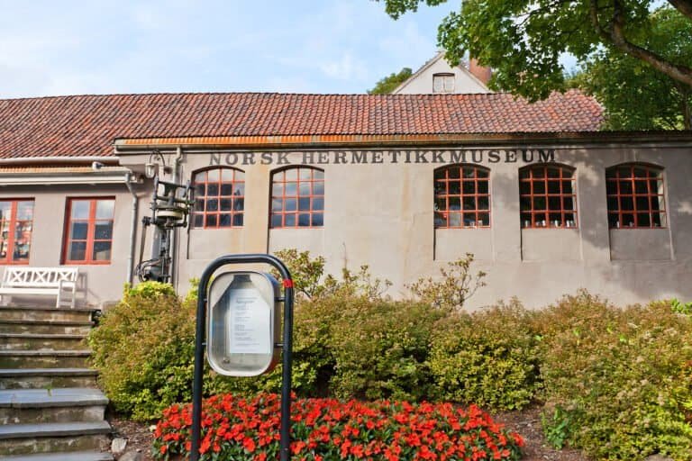 Norwegian canning museum in stavanger, norway