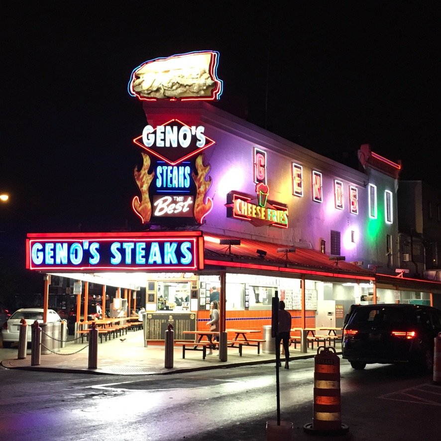 Things to do in the city of philadelphia like geno's cheesesteak