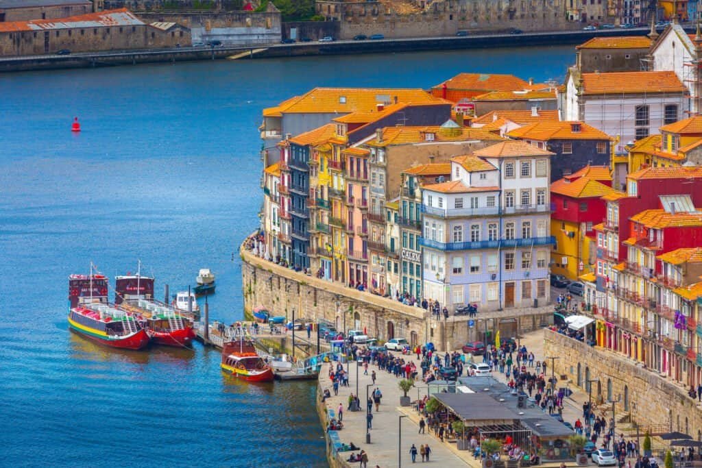 Ribeira district in porto