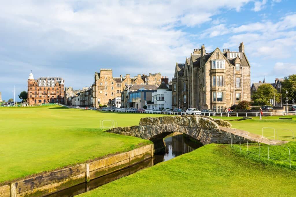 St andrews links golf course, scotland