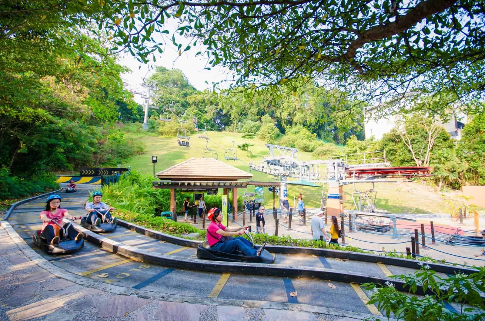 Skyline Luge Singapore