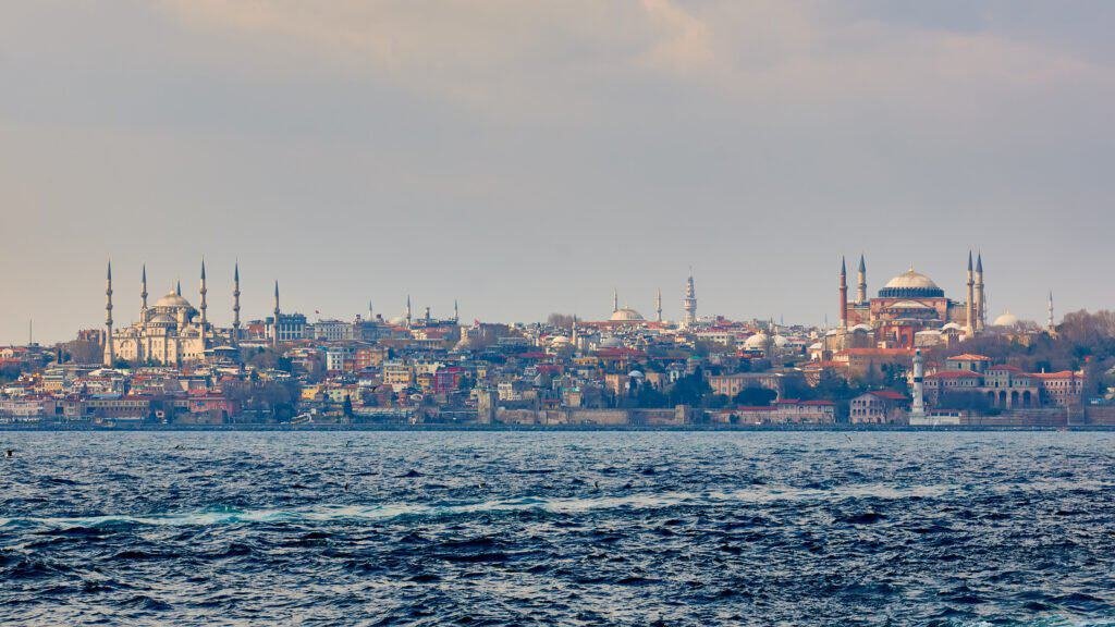 Bosphorus river in istanbul