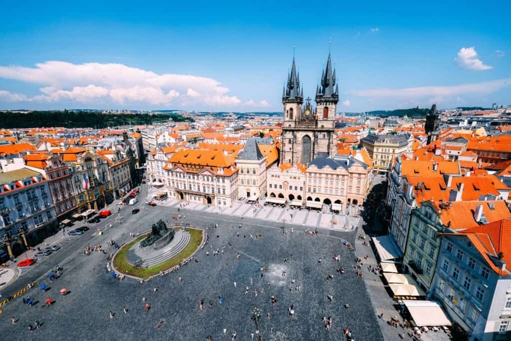 Old town square prague