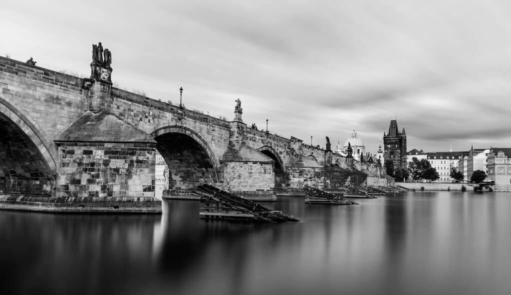 Charles bridge in prague